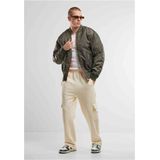 Urban Classics - Cargo Heren joggingbroek - Creme
