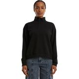 Urban Classics - Light Terry Troyer Sweater/trui - Zwart