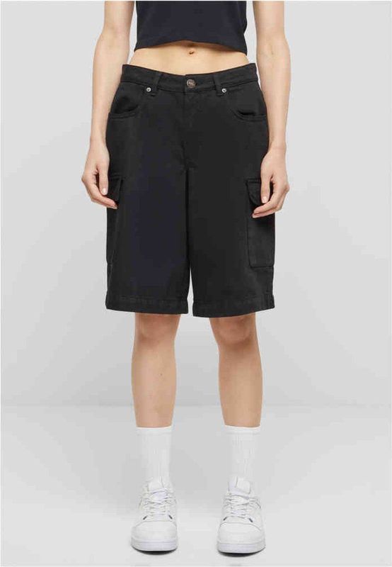 Urban Classics - Cotton Bermuda Cargo Korte broek Zwart