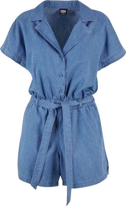 Urban Classics - Light Denim Resort - Jumpsuit - Blauw