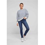 Urban Classics - Skinny Fit - Jeans - Donkerblauw - Hoge Taille