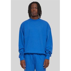 Urban Classics - Light Terry Crew Crewneck sweater/trui - Blauw