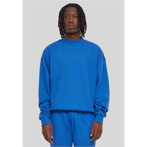 Urban Classics - Light Terry Crew Crewneck sweater/trui - Blauw