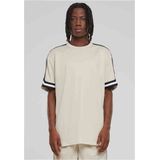 Urban Classics - Oversized Stripes Mesh Sport T-shirt - Groen