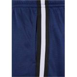 Urban Classics - Stripes Mesh Korte broek - Donkerblauw/Zwart