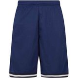 Urban Classics - Stripes Mesh Korte broek - Donkerblauw/Zwart