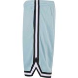 Urban Classics - Stripes Mesh Korte broek - Blauw/Zwart