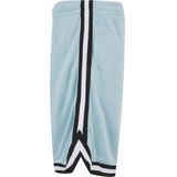 Urban Classics - Stripes Mesh Korte broek - Blauw/Zwart