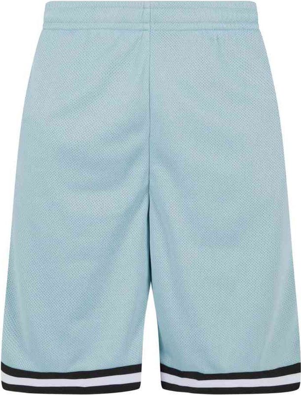 Urban Classics - Stripes Mesh Korte broek - Blauw/Zwart