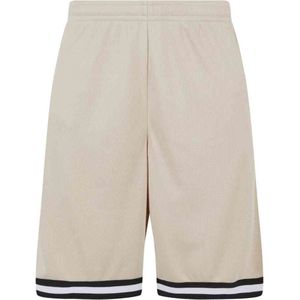 Urban Classics - Stripes Mesh Korte broek - Groen/Zwart