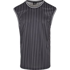 Urban Classics - Gebreide Tanktop - Zwart/Wit