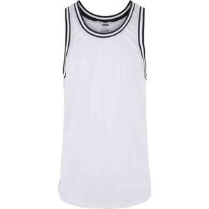 Urban Classics - Mesh Tanktop - Wit - 100% Polyester