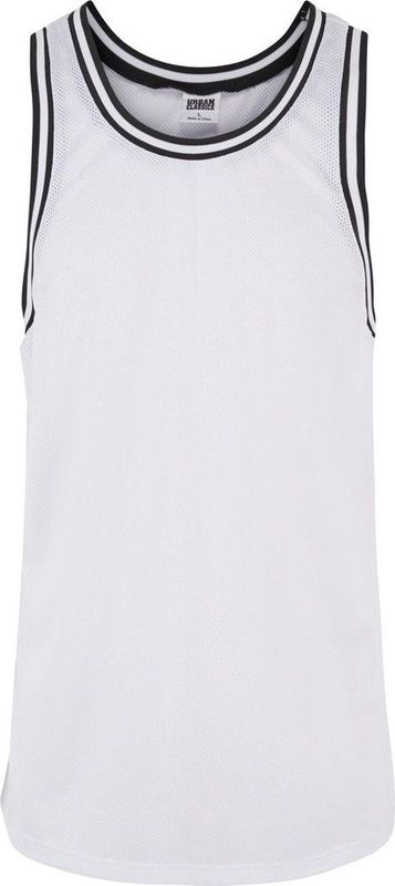 Singlet - Wit - Polyester - Ademend