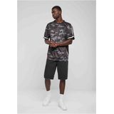 Urban Classics - Oversized Mesh All Over Print Sport T-shirt - Groen