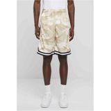 Urban Classics - Mesh All Over Print Korte broek - Beige