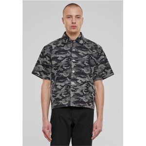 Urban Classics - Laser Camo Printed - Overhemd - Camouflage - 100% Katoen