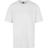 Urban Classics - Shirt - Wit - Ronde Hals - Halve Mouw - Losse Pasvorm