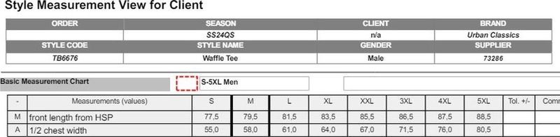 Urban Classics - T-shirt - Unionbeige - Katoen/Polyester