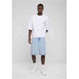 Urban Classics - Organic Oversized Cropped Heren T-shirt Wit