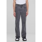 Urban Classics - Heavy Ounce Straight Fit Jeans Broek rechte pijpen Grijs