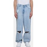 Urban Classics Heavy Ounce Knee Cut Baggy Fit Spijkerbroek