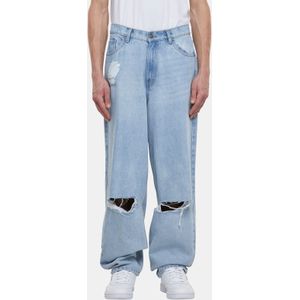 Urban Classics - Heavy Ounce - Baggy Fit Spijkerbroek - Ripped Details