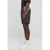 Urban Classics - Piped - Korte Sportbroek - Zwart - 100% Polyester