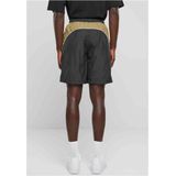 Urban Classics - Piped - Korte Sportbroek - Zwart - 100% Polyester