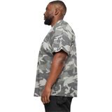 Urban Classics - Oversized Simple Camo Heren T-shirt - Bruin