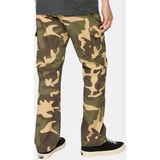 Urban Classics Cargobroek  sand / donkerbruin / olijfgroen