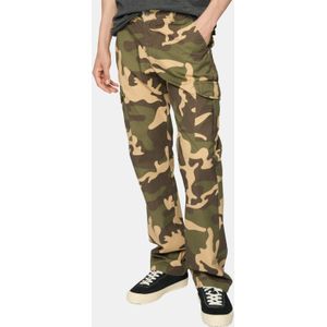 Urban Classics Cargobroek  sand / donkerbruin / olijfgroen