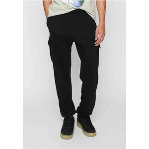 Urban Classics - Light Terry Wide Cargo Heren joggingbroek - Zwart