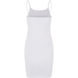 Urban Classics - Stretch Jersey Slim Dress - Wit - Jurk