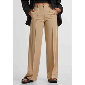 Urban Classics Pleated Wijde broek Beige