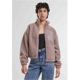 Urban Classics Sherpa Mix Jacket Roze