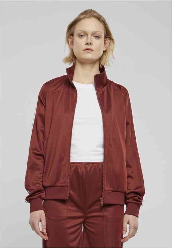 Urban Classics - Retro Track Jacket - Zwart - Polyester