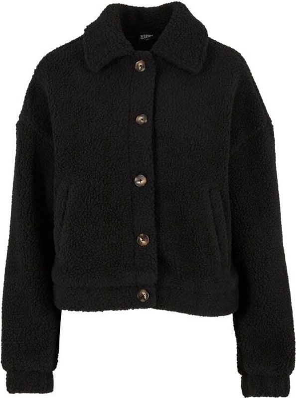 Fleece Crop Damen Urban Classics Sherpa