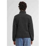 Urban Classics - Dubbel Polar Fleece - Jack - Zwart - 94% Polyester, 6% Elastaan