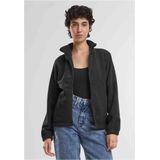 Urban Classics - Dubbel Polar Fleece - Jack - Zwart - 94% Polyester, 6% Elastaan