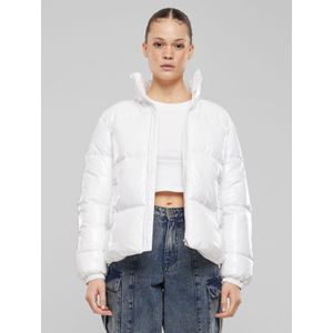 Urban Classics - Tb7003 - Winterjas - Wit - Dames - Gerecycled Nylon