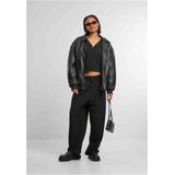 Urban Classics Ladies Rib Cardigan Cardigan zwart Polyester - Basics