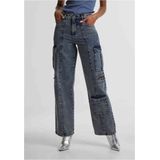 Urban Classics - Loose Utility Denim Cargobroek Blauw