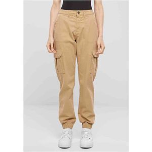 Urban Classics - Cotton Twill Utility Cargobroek Beige
