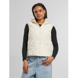 Urban Classics - Super Light Puffer Vest - Witzand - Dames - Licht Gewatteerd