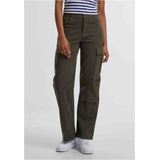 Urban Classics - Loose Utility Stretch Twill Cargobroek Olijfgroen