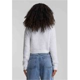 Urban Classics Gebreid vest 'Feather'  wit