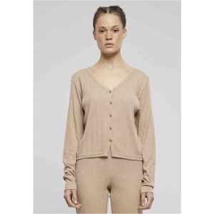 Urban Classics - Rib Cardigan - Beige
