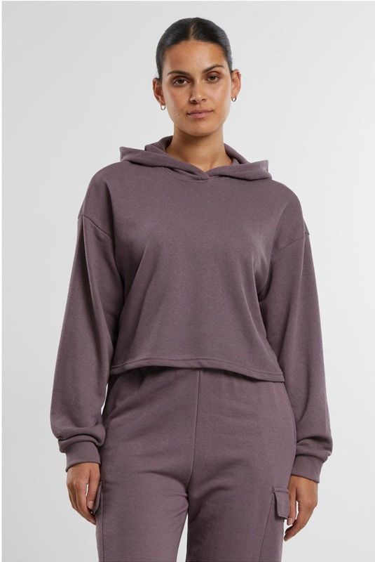 Urban Classics - Oversized Cropped Light Terry Hoodie