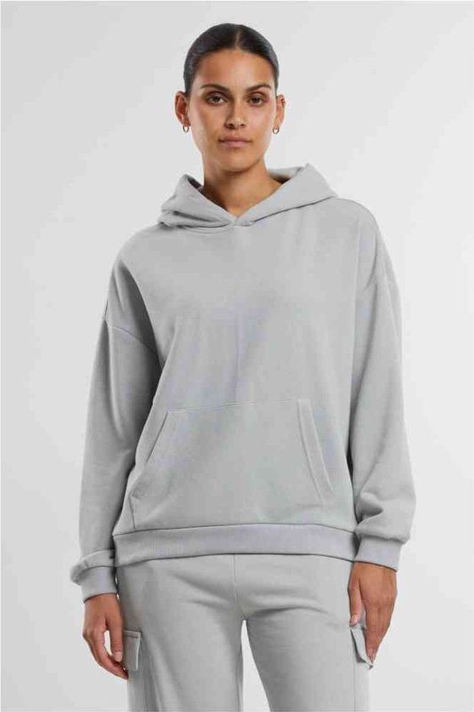 Urban Classics - Light Terry Oversized Hoodie/trui - Grijs