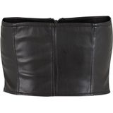 Tanktops - Zwart - Polyester - Buikvrij Ontwerp